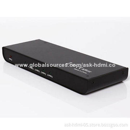 1x4 HDMI Splitter, Need 5V DC/2A Power Supply
